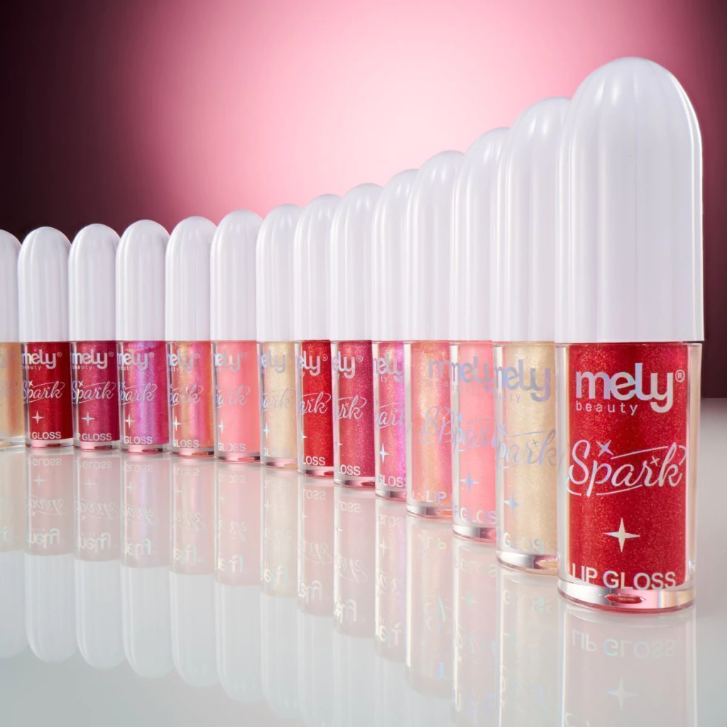 Lipgloss Spark Glitter Mely