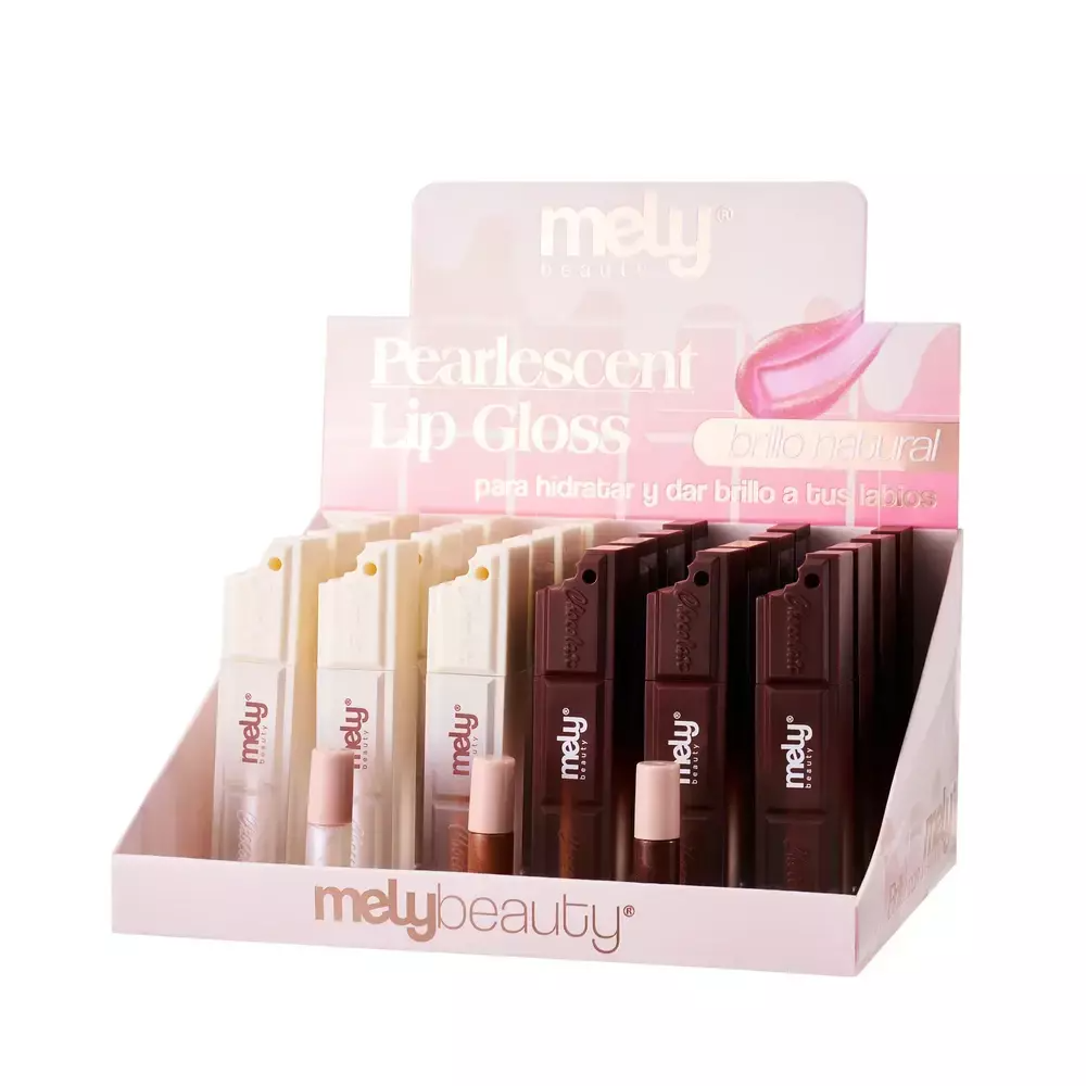 Lip Gloss Pearlescent Chocolate Mely