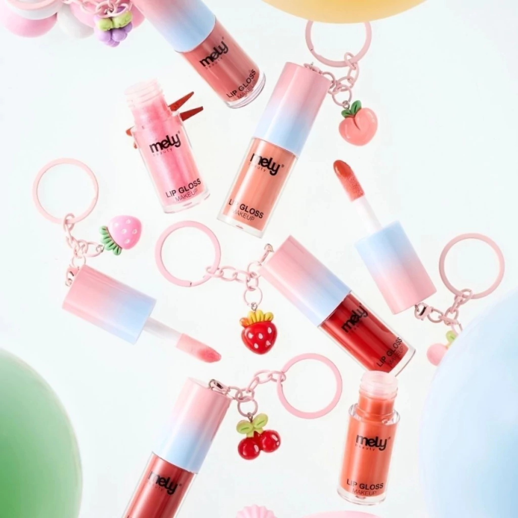 Cherry Lip Gloss Llavero Mely