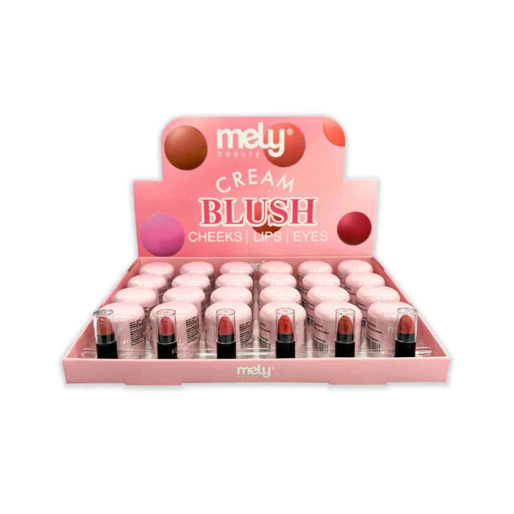 Cream blush cheeks eyes Mely